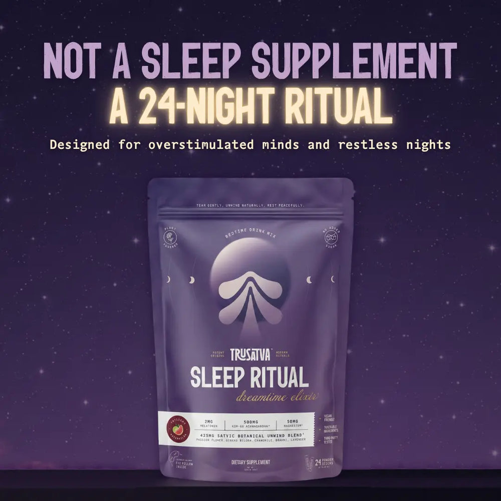 TruSatva Sleep Ritual – Natural Sleep Drink