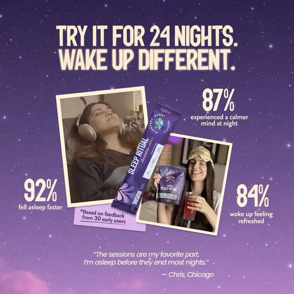 TruSatva Sleep Ritual – Natural Sleep Drink