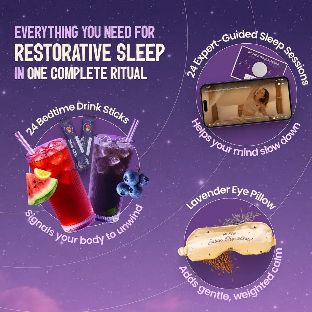 TruSatva Sleep Ritual – Natural Sleep Drink