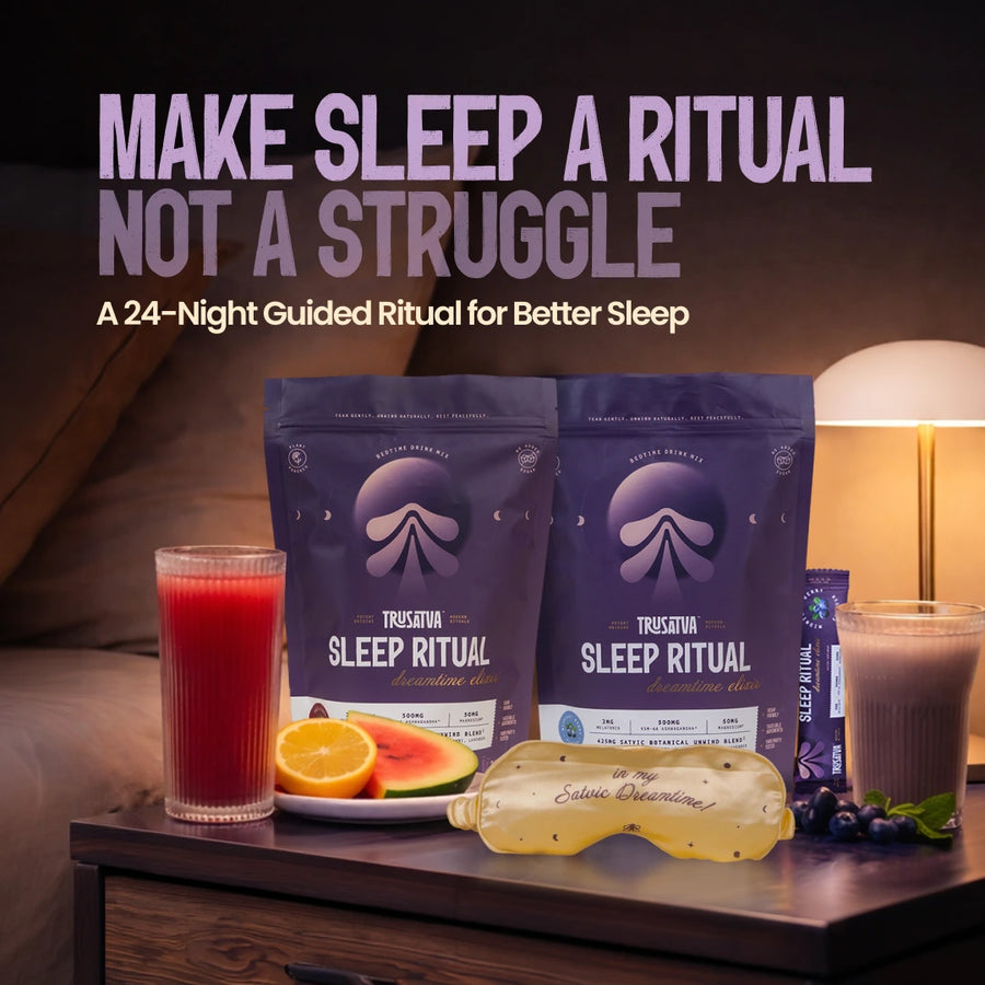 TruSatva Sleep Ritual – Natural Sleep Drink