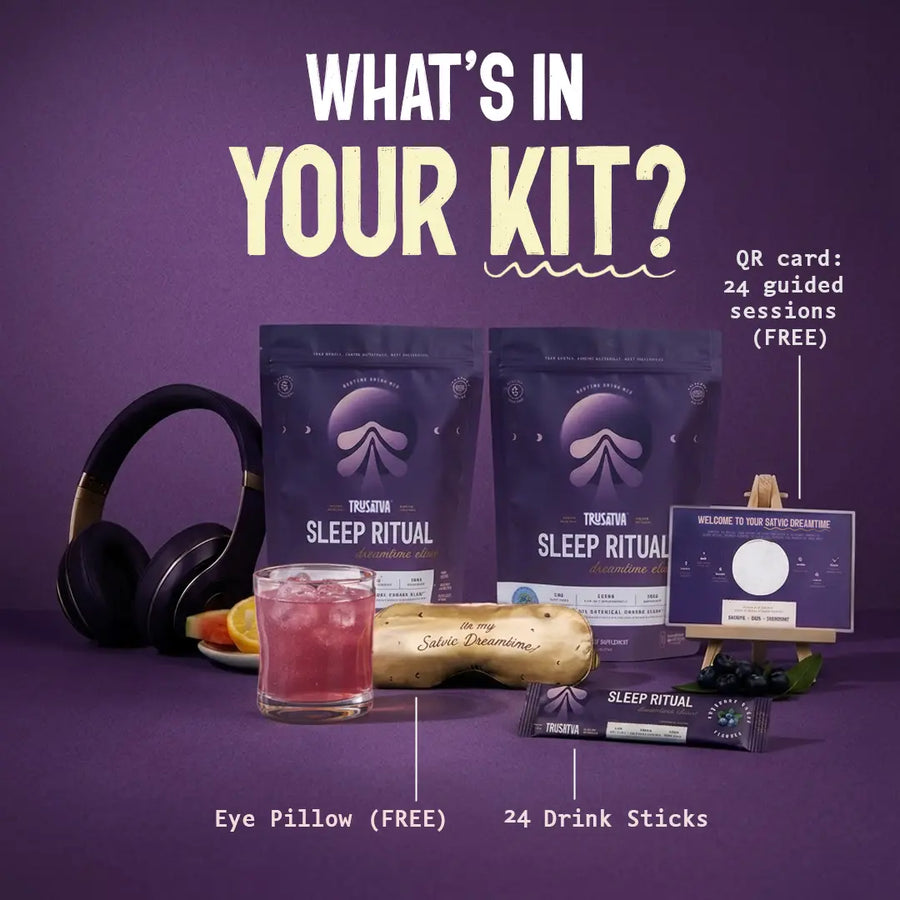TruSatva Sleep Ritual – Natural Sleep Drink